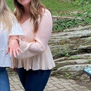Lightweight flowy top